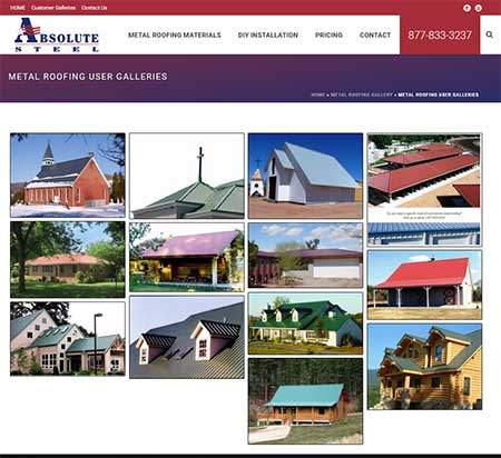 Metal Roofing Picture Gallery